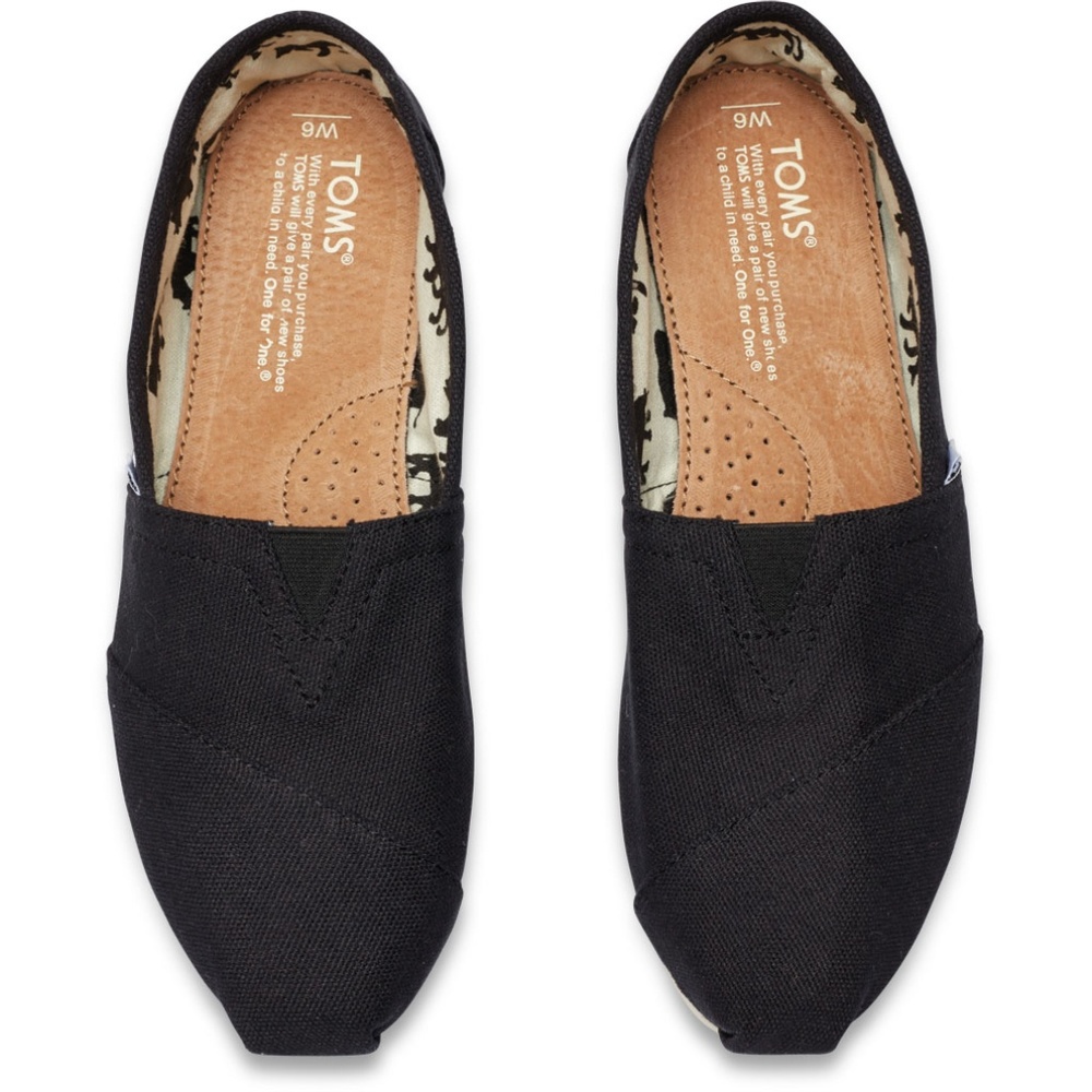 TOMS women’s classic slip-ons